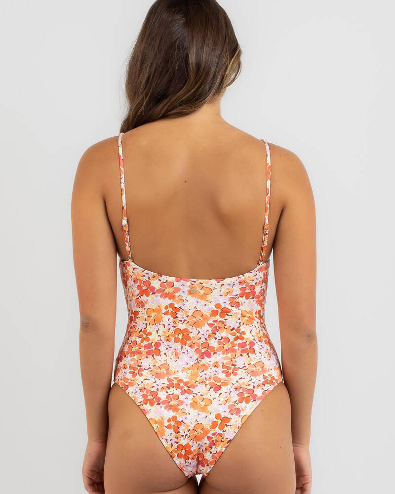 Rhythm Rosa Floral Underwire One Piece Swimsuit for Womens