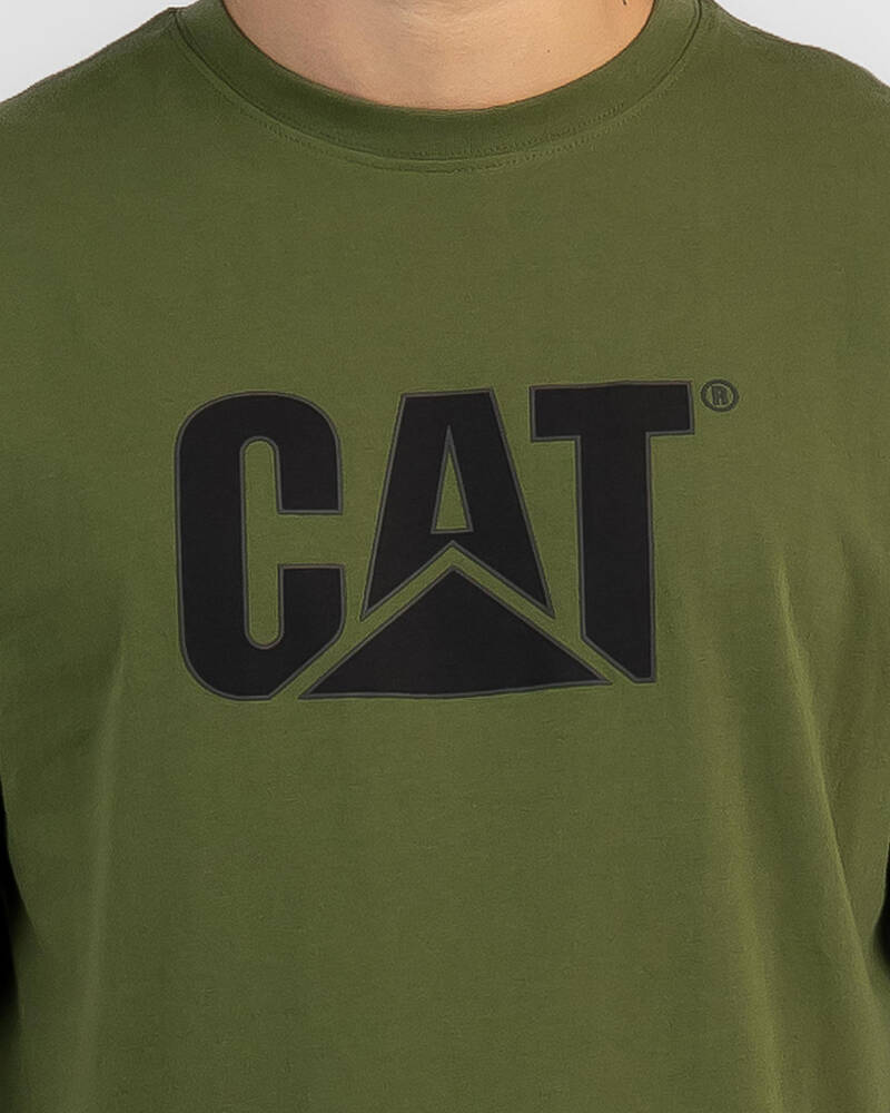 Cat TM Logo T-Shirt for Mens