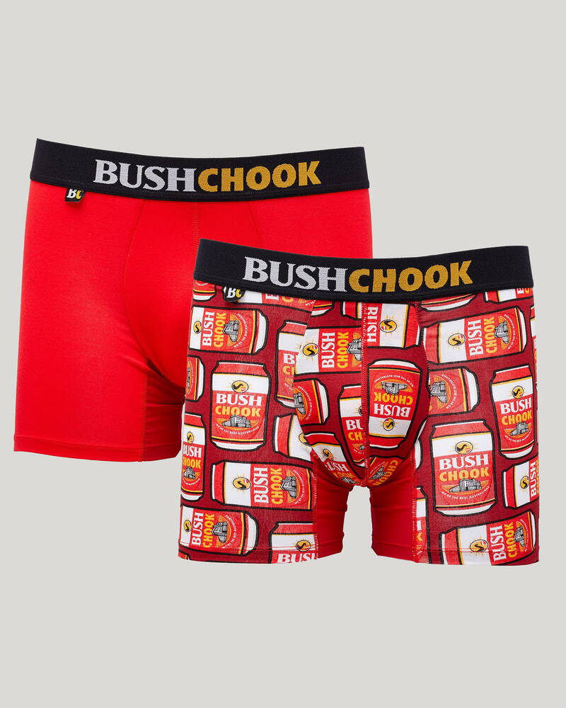 Bush Chook Boxer Briefs 2 Pack for Mens