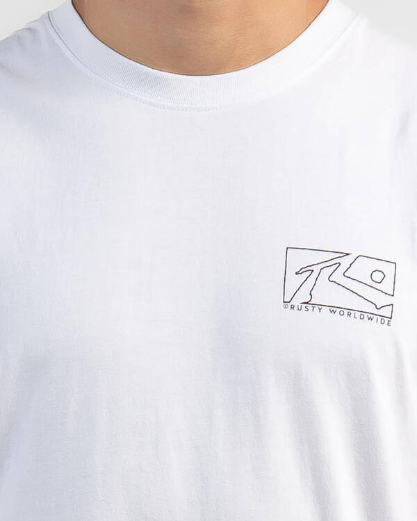 Rusty Boxed Out Muscle Tank for Mens