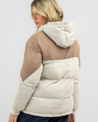 Ava And Ever Michigan Puffer Jacket for Womens image number null