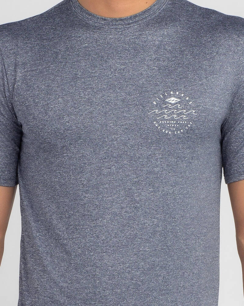 Billabong Wavey Davey Short Sleeve Rash Vest for Mens