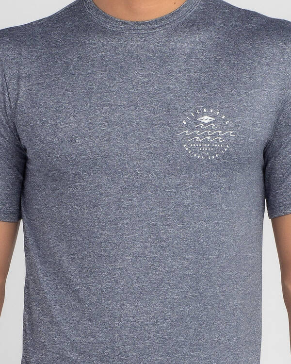 Billabong Wavey Davey Short Sleeve Rash Vest for Mens