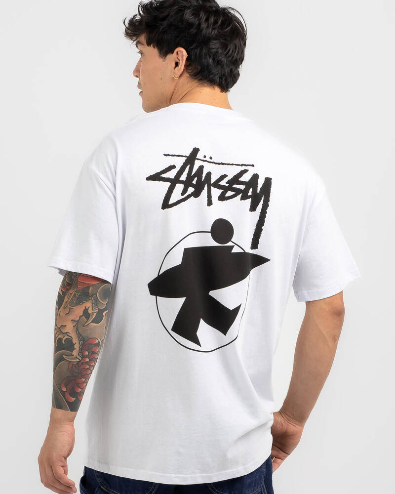 Stussy Surf Man T-Shirt for Mens