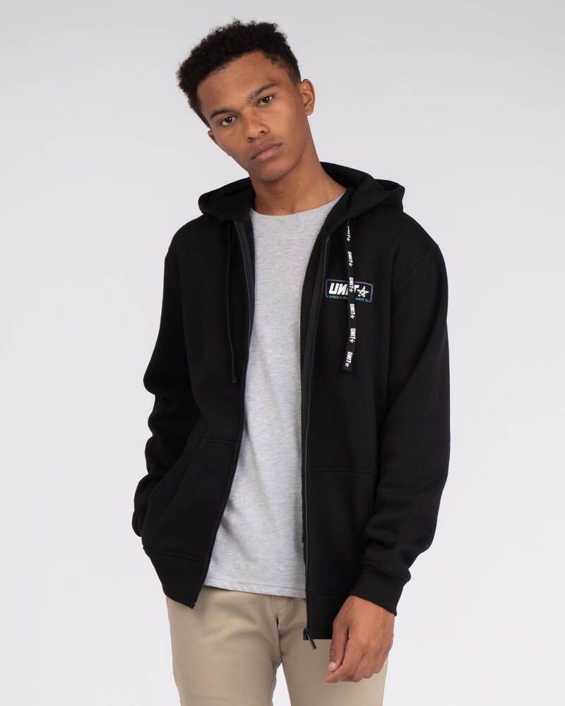 Unit Clapped Hoodie for Mens