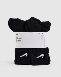 Nike Women's Everyday Plus Cushioned Training Crew Sock Pack for Womens image number null