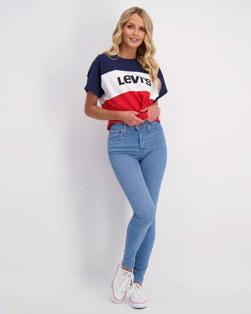 Levi's Mile High Super Skinny Jeans for Womens image number null