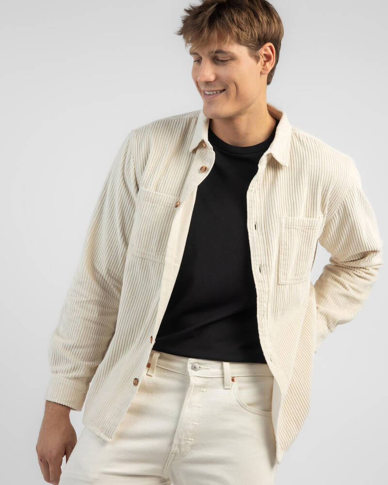 Town & Country Surf Designs Motion Long Sleeve Cord Shirt for Mens