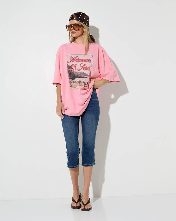 All About Eve Coastline Oversized T-Shirt for Womens