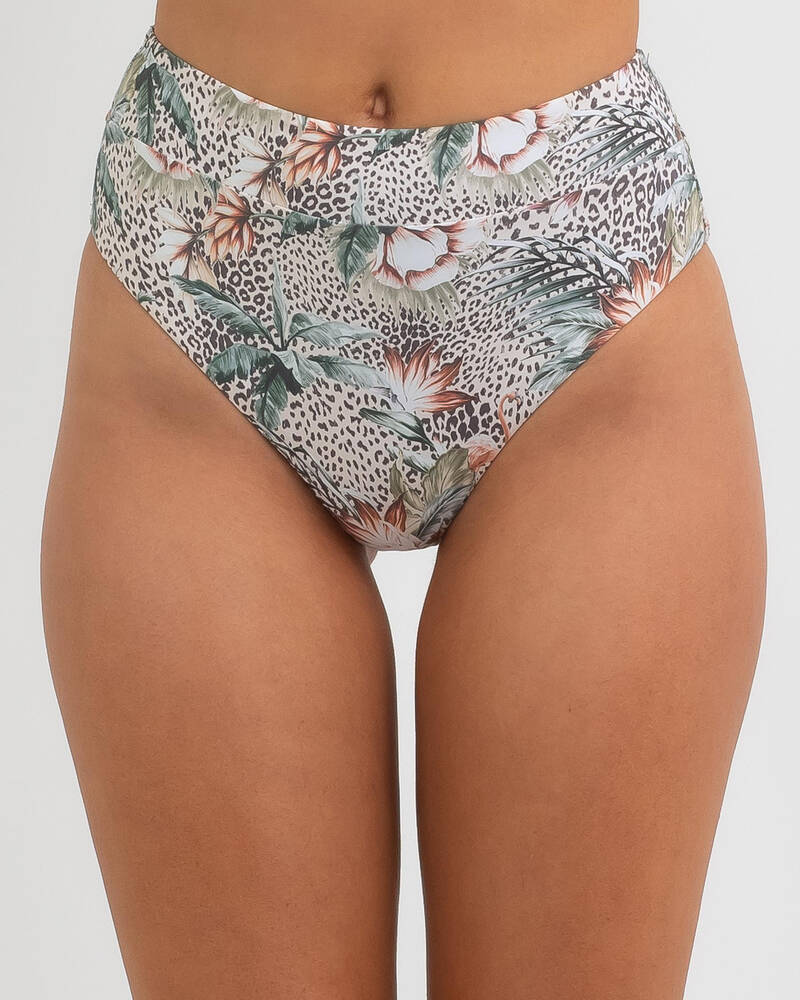 Kaiami Amazon High Waisted Bikini Bottom for Womens