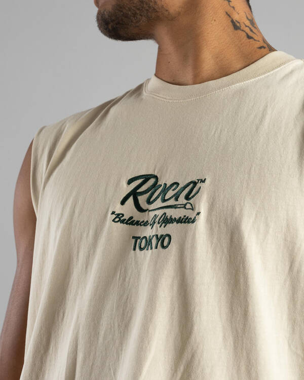 RVCA Rvca Kanji Muscle Tank for Mens