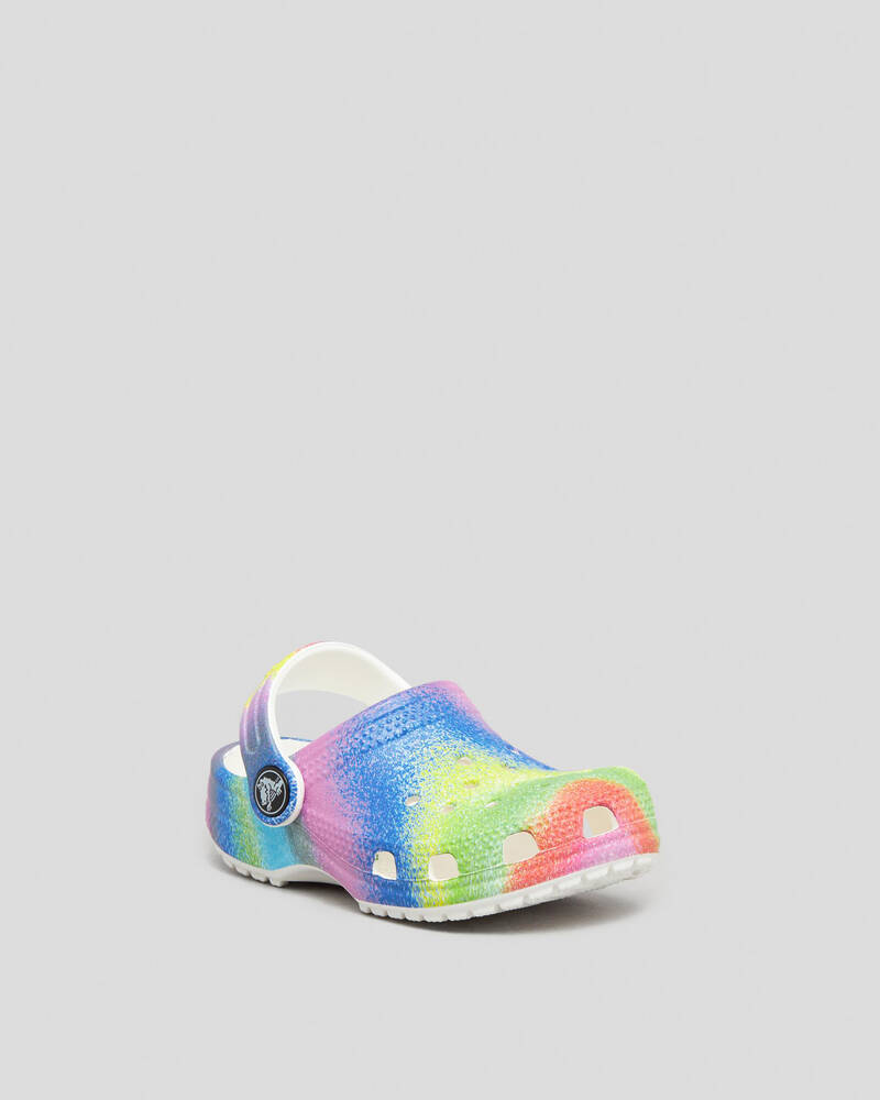 Crocs Toddlers' Classic Spray Dye Clogs for Unisex