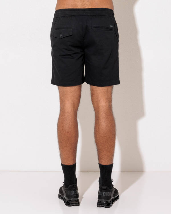 Lucid Toggle Elastic Waist Shorts for Mens