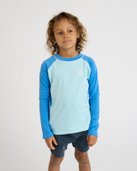 Rip Curl Toddlers' Icons UV Brushed Long Sleeve Rash Vest for Mens image number null