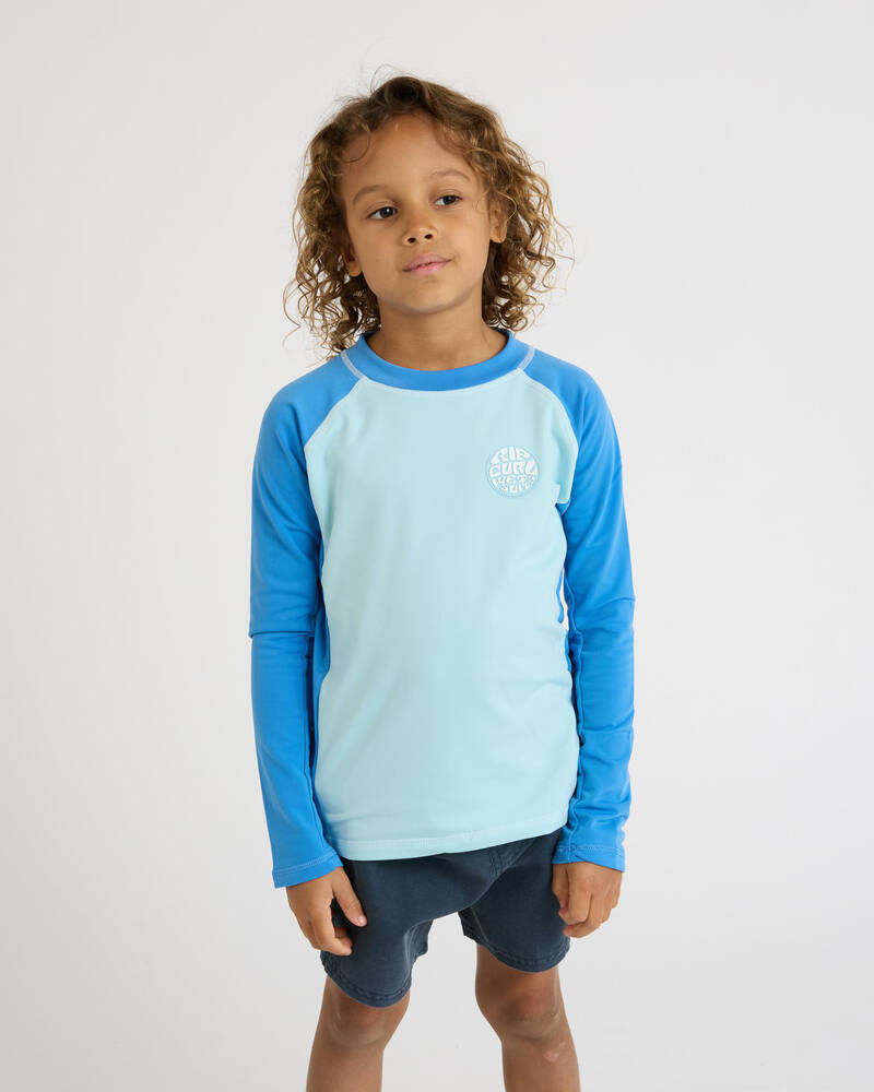Rip Curl Toddlers' Icons UV Brushed Long Sleeve Rash Vest for Mens