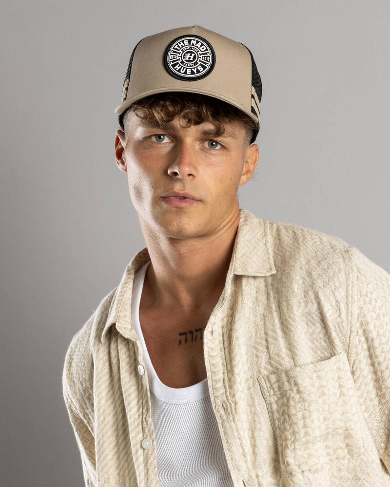 The Mad Hueys Mad Series Twill Trucker Cap for Mens