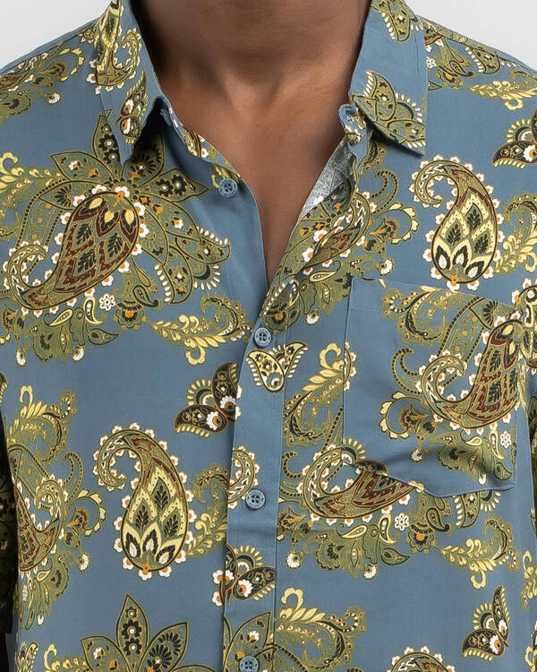 Lucid Paisley Short Sleeve Shirt for Mens