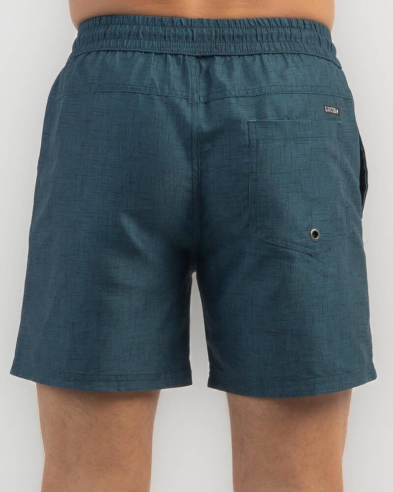 Lucid Coding Elastic Waist Shorts for Mens
