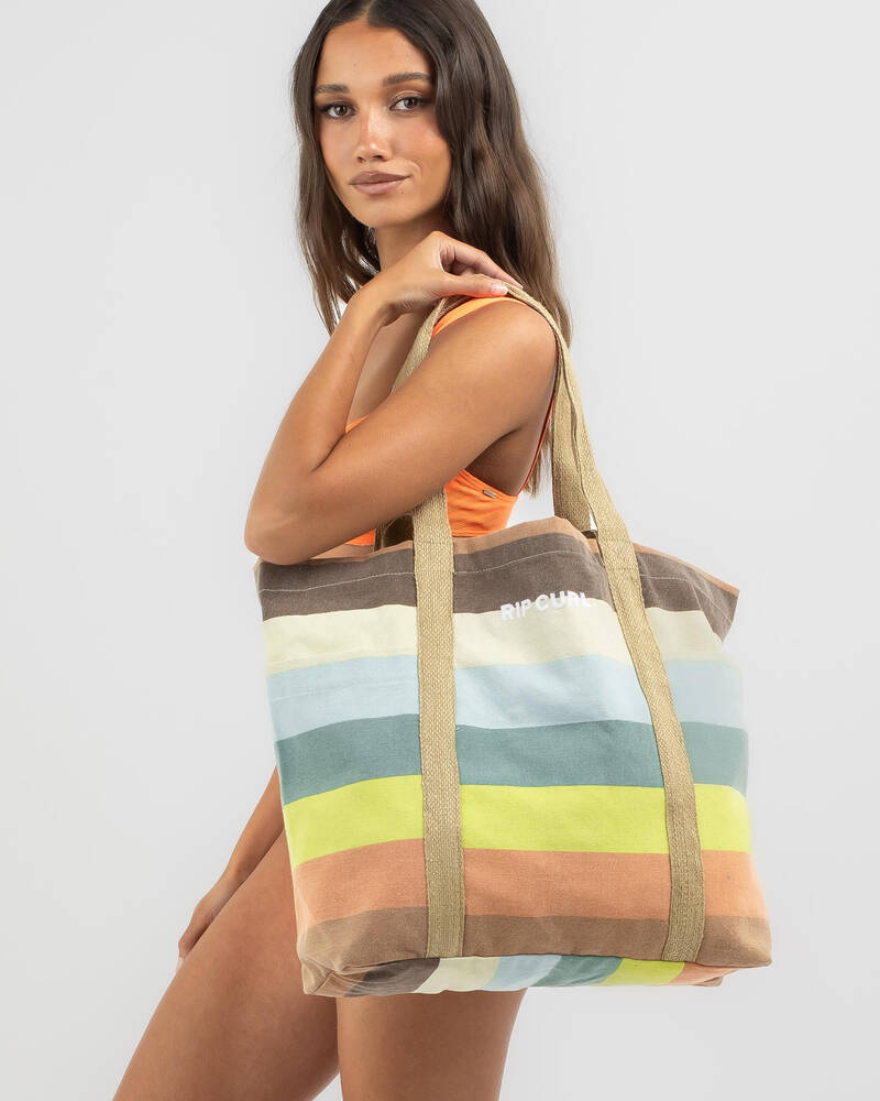 Rip Curl Organic Canvas Beach Bag for Womens