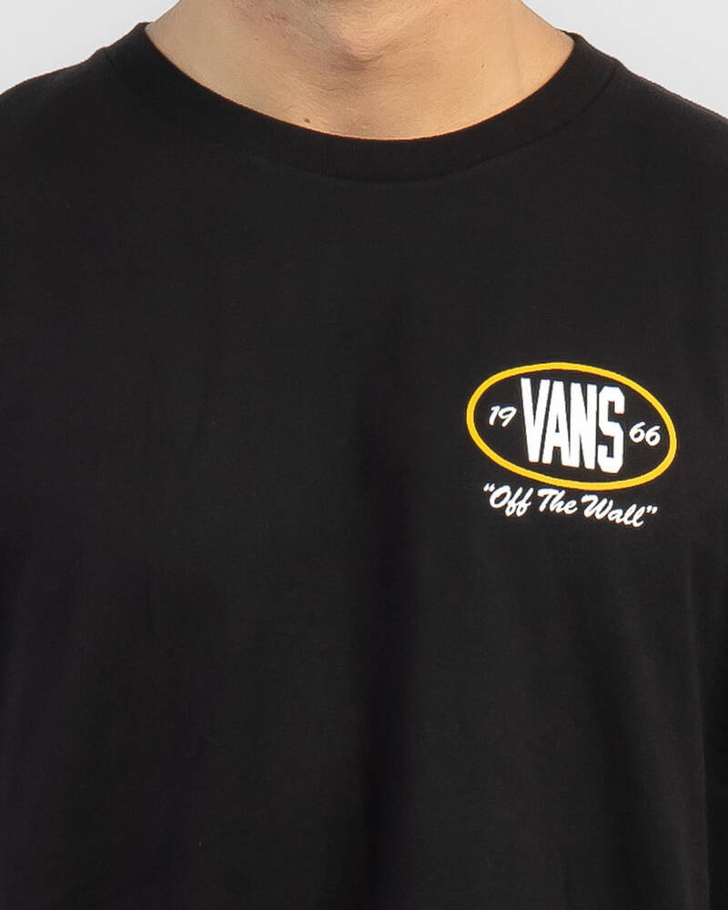 Vans Team Player Checkerboard T-Shirt for Mens