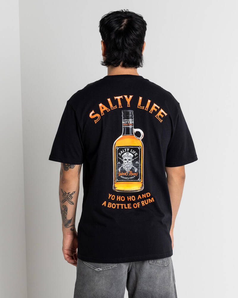 Salty Life Hurricane T-Shirt for Mens