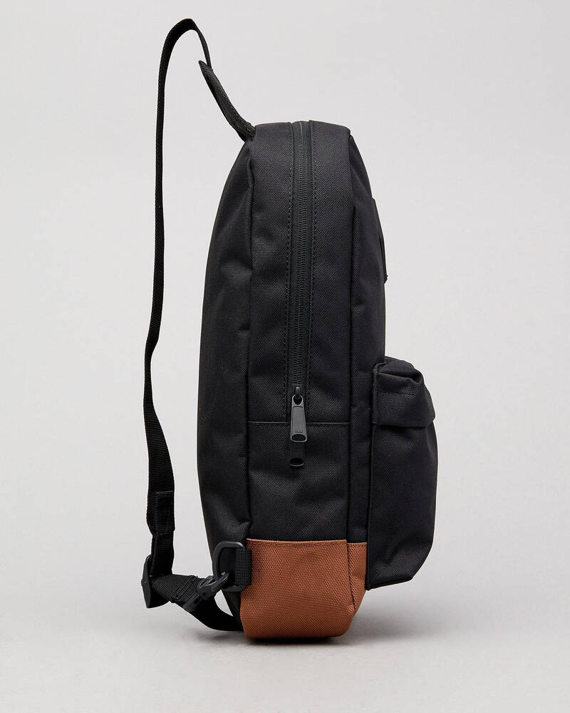 Shop Herschel Heritage Cross Body Bag In Black Fast Shipping & Easy