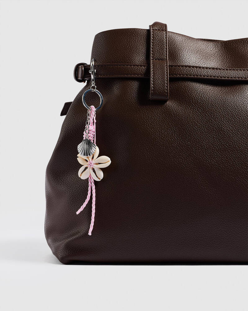 Karyn In LA Cowrie Large Bag Charm for Womens