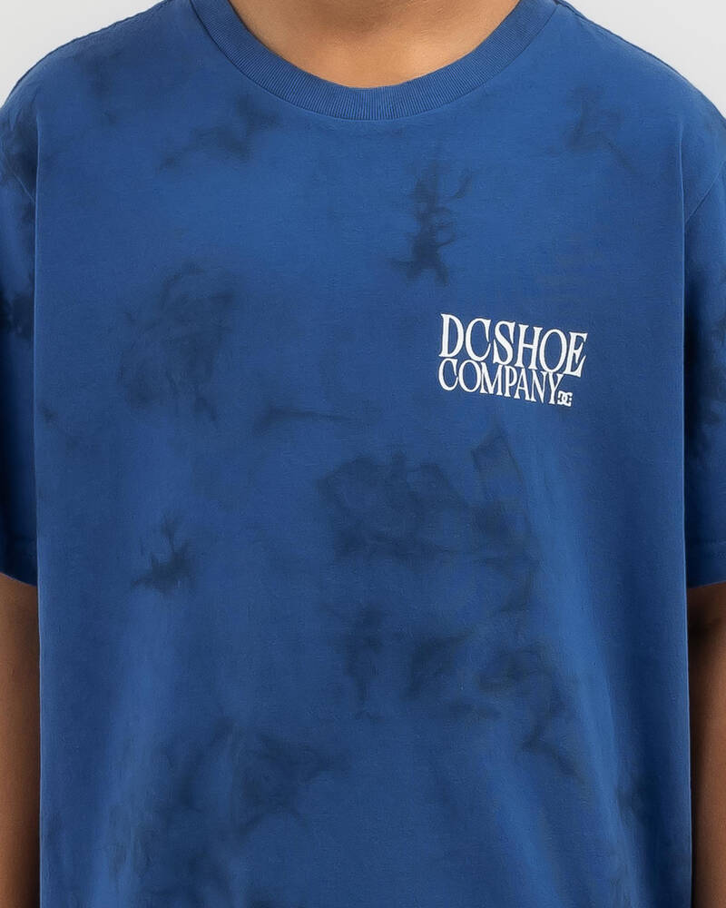DC Shoes Boys' Incline Tye Dye T-Shirt for Mens
