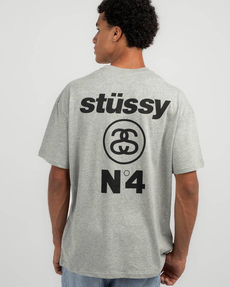 Stussy No. 4 T-Shirt for Mens