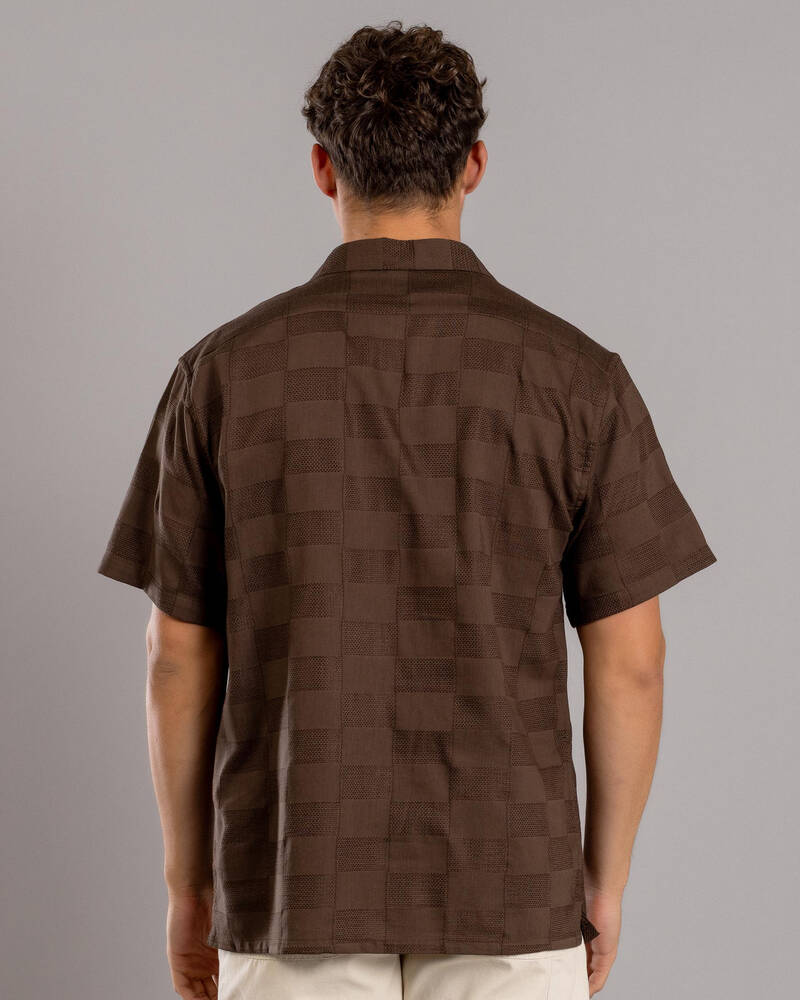 Billabong Sundays Jacquard Short Sleeve Shirt for Mens