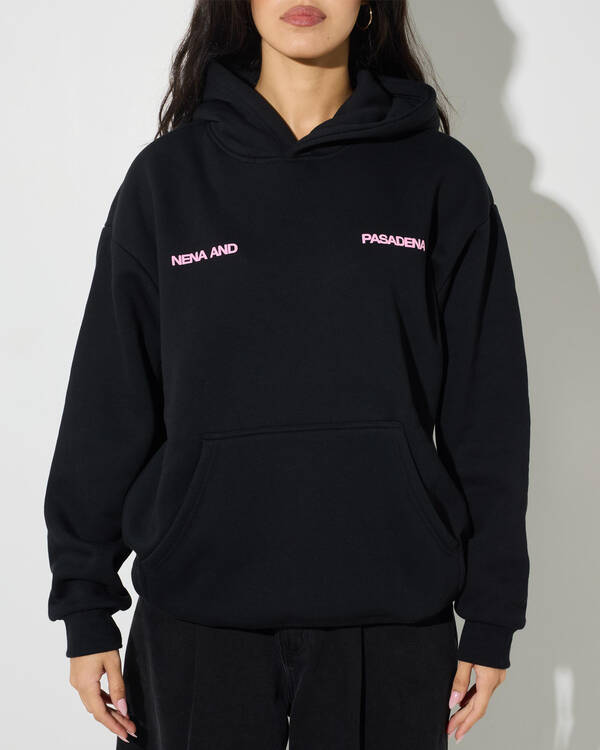 Nena & Pasadena Neonix Relaxed Fit Hoodie for Womens