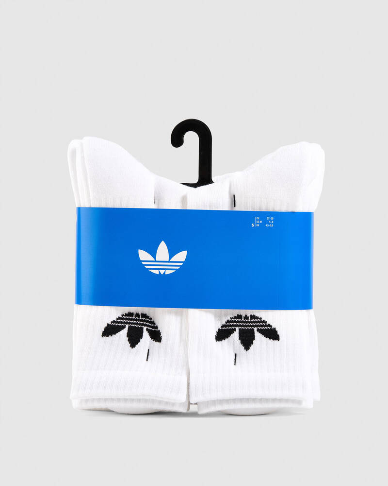 adidas Boys' Training Crew Socks 6 Pack for Mens