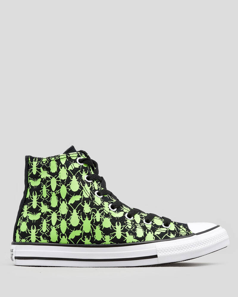 Converse Junior Boys' All Star Glow Bug Shoes for Mens