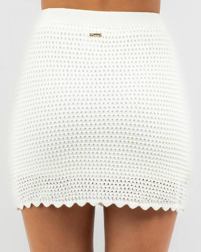 Mooloola Rainbow Crochet Skirt for Womens