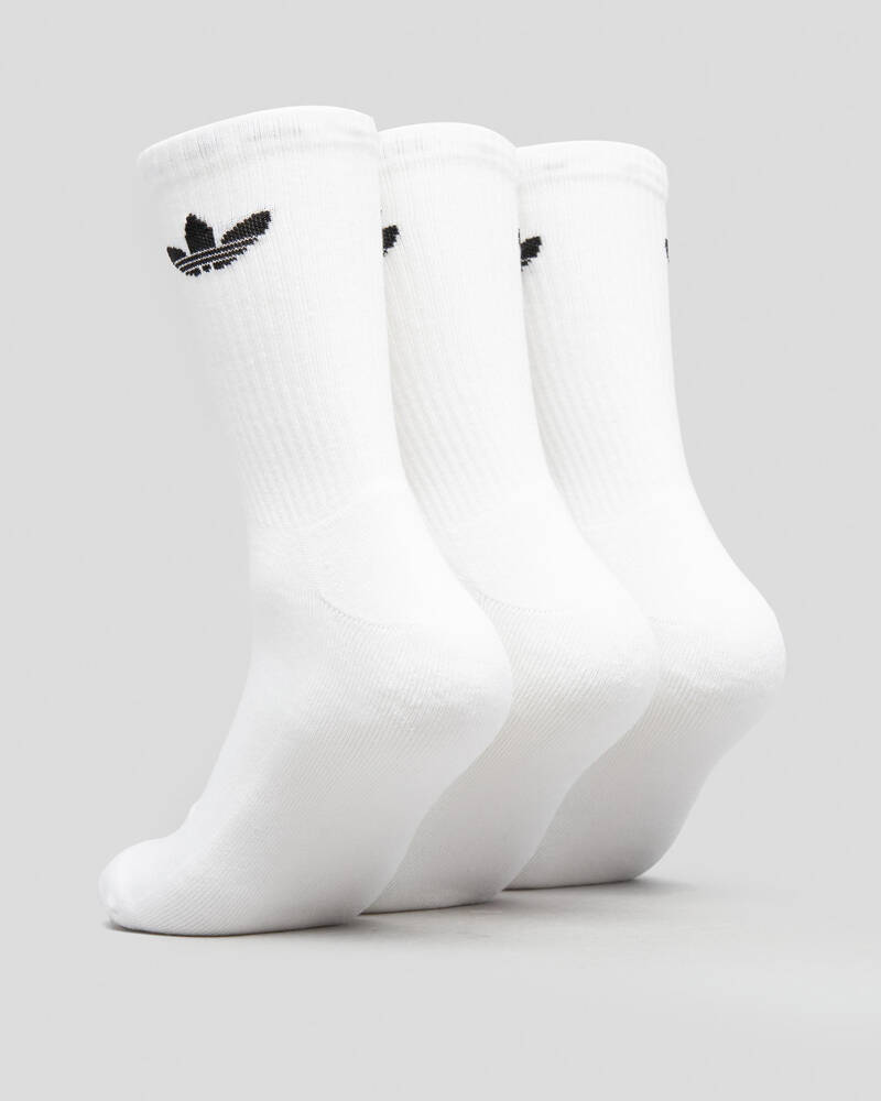 adidas Cushioned Trefoil Crew Socks 3 Pack for
