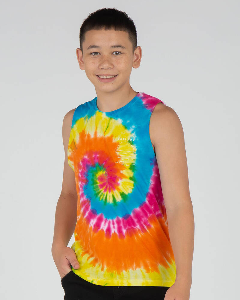 Skylark Boys' Bound Muscle Tank for Mens