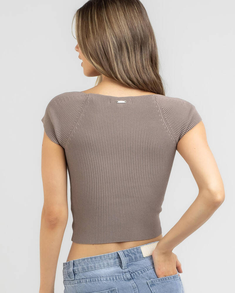 Mooloola Georgia Knit Top for Womens
