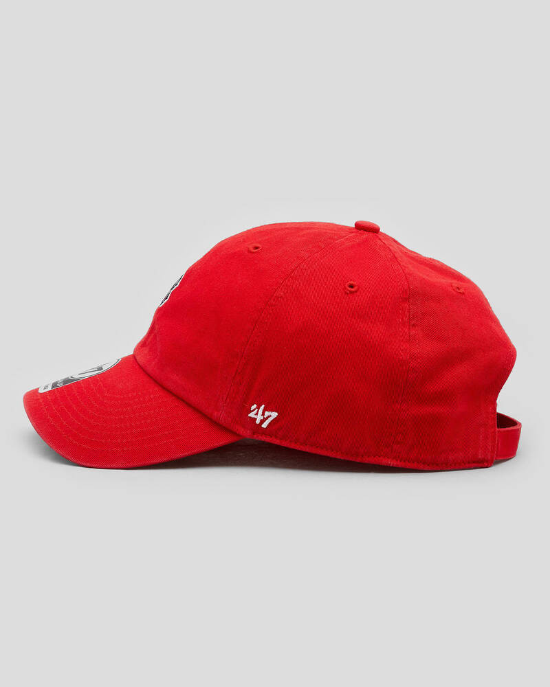 Forty Seven Boston Redsox Clean Up Cap for Mens