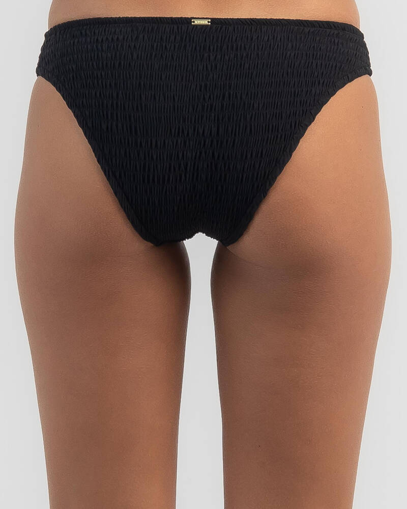 Topanga Luna Shirred Classic Bikini Bottom for Womens