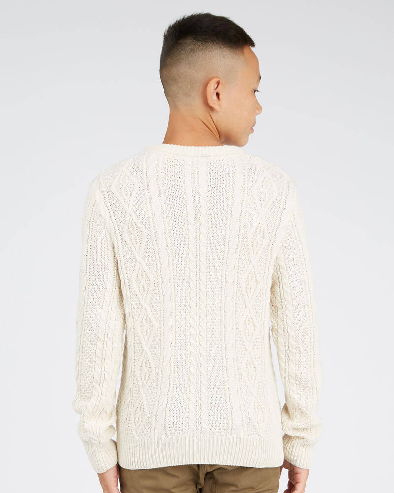Skylark Boys' Canyon Crew Knit Sweatshirt for Mens
