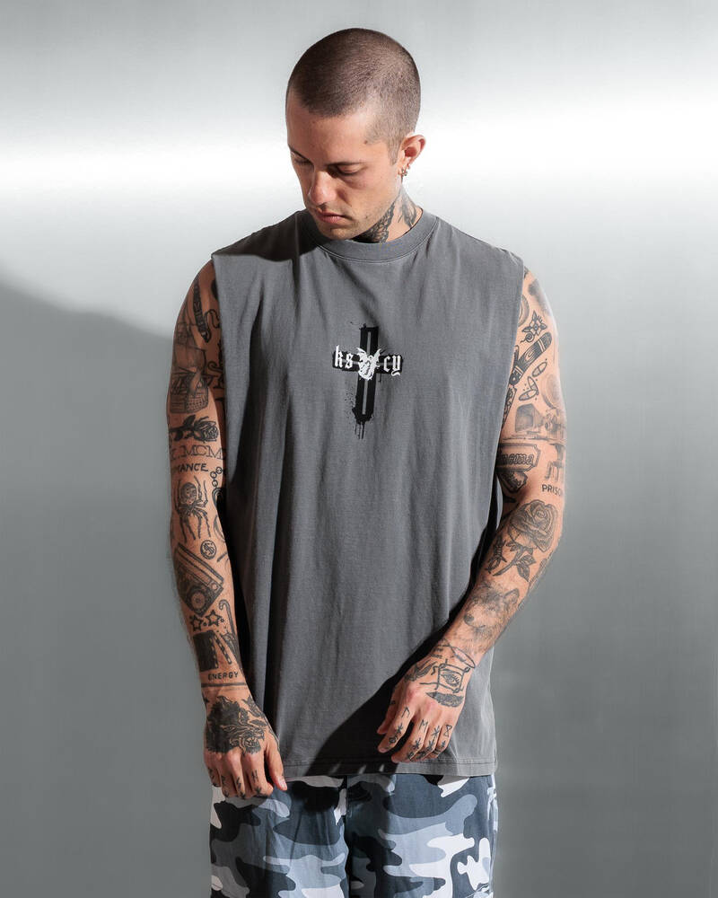 Kiss Chacey Infernal Relaxed Fit Muscle Tank for Mens