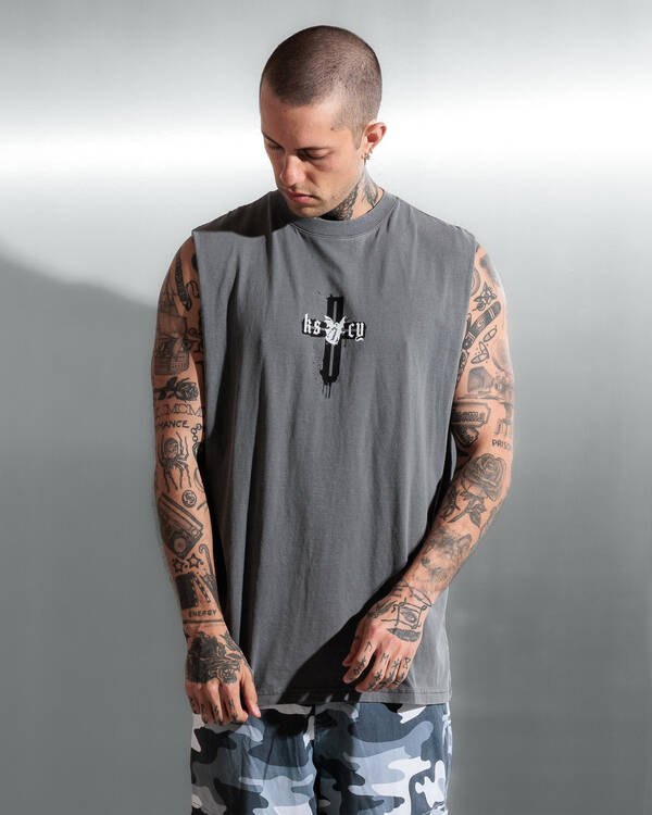 Kiss Chacey Infernal Relaxed Fit Muscle Tank for Mens