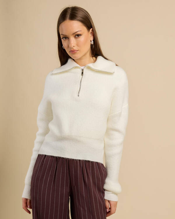 Tonic Half Zip Knit Jumper