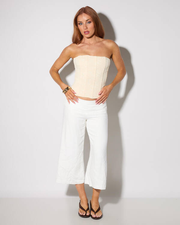 Ava And Ever Meli Lace Corset Top for Womens