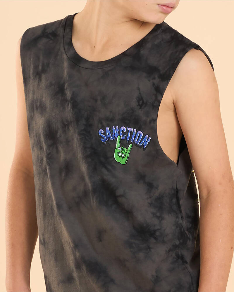 Sanction Boys' Tank Slapper Muscle Tank for Mens