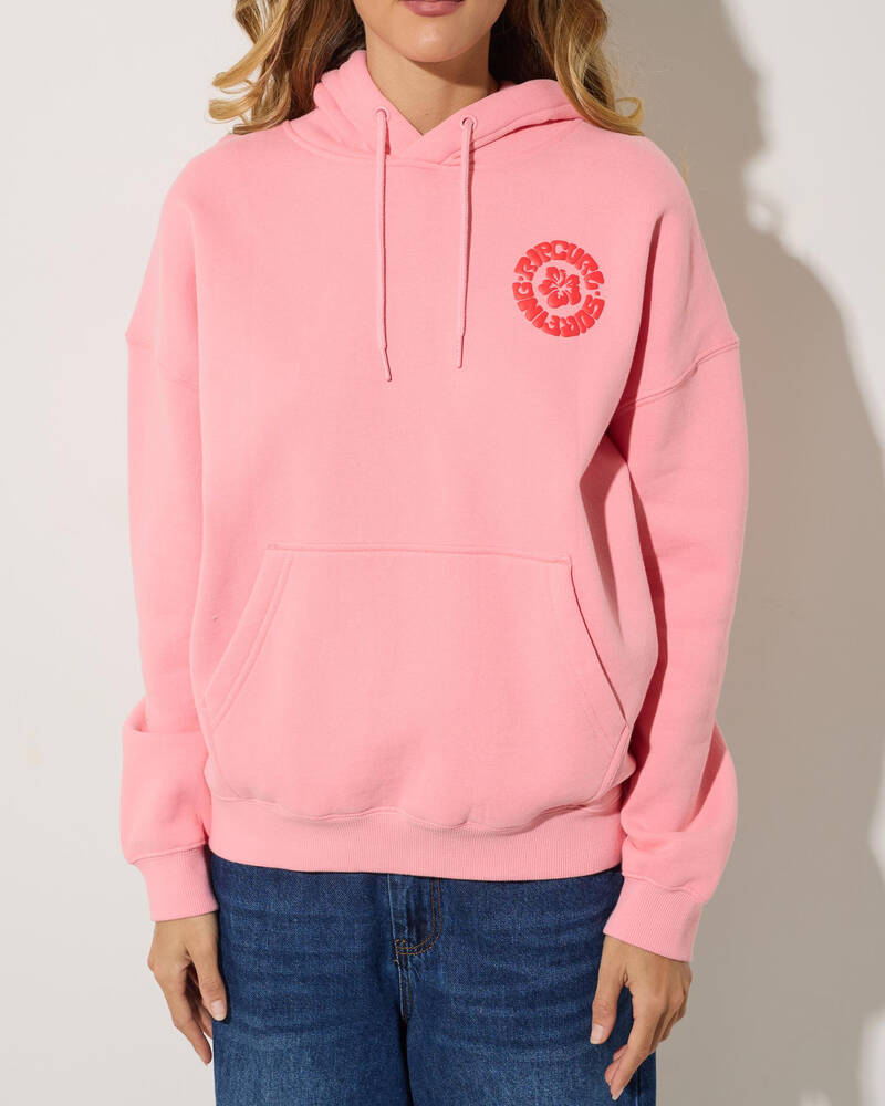 Rip Curl Surf Party Puff Heritage Hoodie for Womens