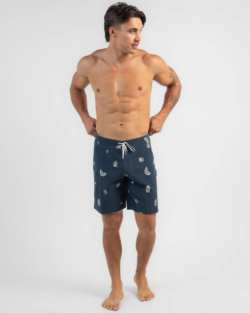 Shop Billabong Sundays Mini Pro Board Shorts In Dark Navy Fast