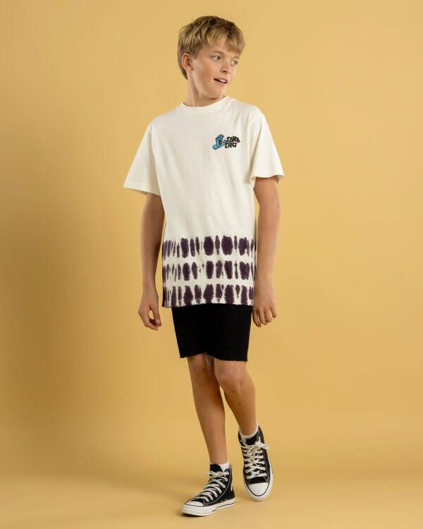 Santa Cruz Boys' Yelling Hand Short Sleeve T-Shirt for Mens