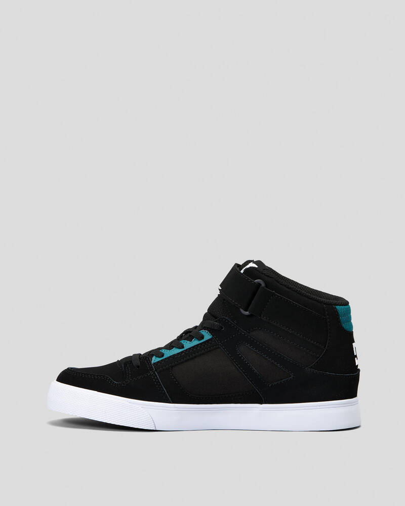 DC Shoes Boys' Pure Hi-Top EV Shoes for Mens
