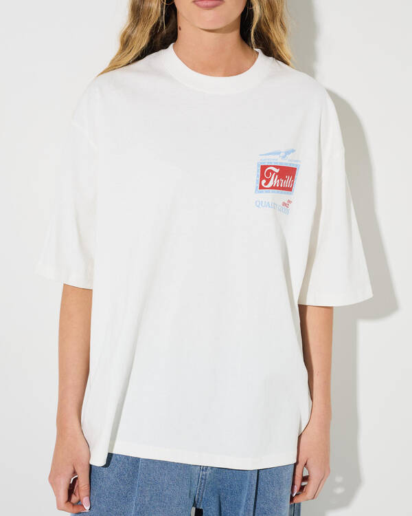 Thrills Make Em Tough Oversized T-Shirt for Womens
